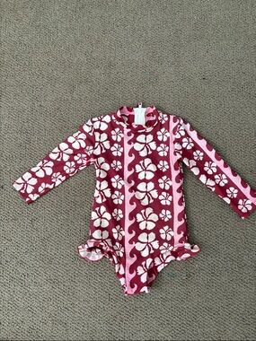 Benoa Swim Papeete Long-Sleeve One-Piece Kids